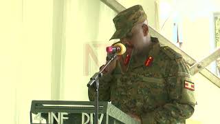 Gen Muhoozi assumes role of Chief of Defence Forces vows welfare improvement [upl. by Novek]