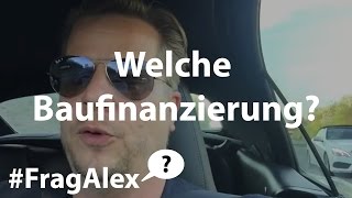 Welche Baufinanzierung Annuitätendarlehen vs Festdarlehen  FragAlex [upl. by Asilej]