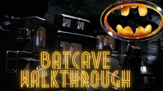 The Bat Cave Walkthrough  Tim Burtons 1989 Batman Bat Cave  Batman Explained [upl. by Golter158]