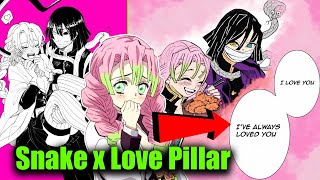 How Obanai Iguro x Mitsuri Kanroji Fall In Love Snake x Love Pillar in Demon Slayer Explained [upl. by Epps48]