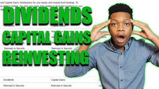 How To Automatically Reinvest Dividends amp Capital Gains With Fidelity 2021 [upl. by Kired]