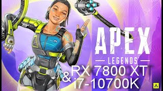 RX 7800 XT amp i710700K Apex Legends 1440p [upl. by Mcclenon448]