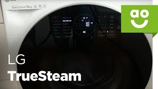 LG TrueSteam Washing Machine  aocom [upl. by Ciardap726]