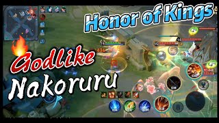 Honor of Kings High Tier Jungle GuideNakoruru Godlike Rampage with best skin [upl. by Blackmun210]