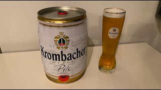 Krombacher Beer Keg 5L [upl. by Laiceps]