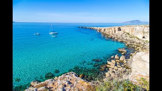 LISOLA di FAVIGNANA ISOLE EGADI  SICILIA [upl. by Natal]