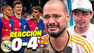 REACCIONANDO AL REAL MADRID 04 BARÇA HUMILLACIÓN HISTÓRICA [upl. by Netsuj]