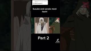 Sasuke and sarada meet Itachi 🥺😭shorts [upl. by Jarnagin]