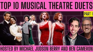 Top 10 Broadway Musical Theatre Duets  Part 1 [upl. by Izmar]