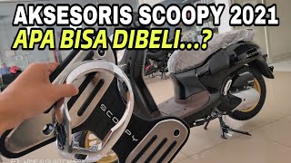 AKSESORIS SCOOPY 2021 APA BISA DIBELI [upl. by Ennayelhsa]