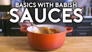 Sauces  Basics with Babish [upl. by Aicelef192]