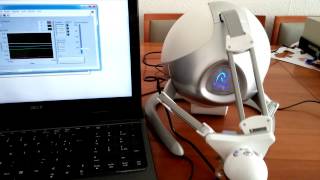 Novint Falcon Haptic control with LabVIEW [upl. by Alleon]