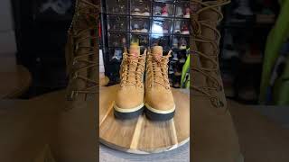 Timberland 6” field boot “wheat”  hiphop onfeet timberland wheat Like comment subscribe [upl. by Cohberg586]