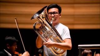 Euphonium solo  From the Heart of a Loafer 浪子心聲  Kang Chun Meng [upl. by Earehs]