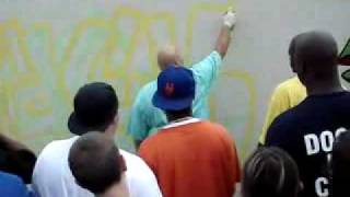 FAT JOE SPRAY PAINTING CRACK [upl. by Heilner]