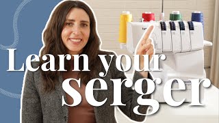 Serger Sewing Secrets Every Beginner Should Learn COMPLETE GUIDE [upl. by Aserehtairam]