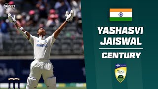 Jaiswal announces himself with brilliant Perth century  Australia v India 202425 [upl. by Glassco586]