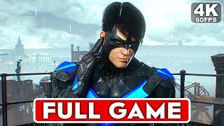 BATMAN ARKHAM KNIGHT Nightwing GCPD Lockdown Gameplay Walkthrough FULL GAME 4K 60FPS PC [upl. by Anaihs]