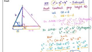 Grade 11 2D Trig  Topic 4 The Cos Rule [upl. by Ennailuj733]