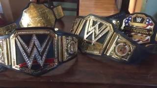 WWE WORLD CHAMPIONSHIP TITLE BELT UNBOXING [upl. by Rapsag]