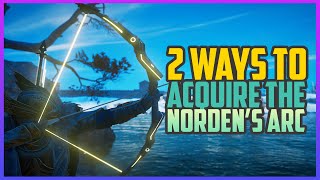 Assassins Creed Valhalla  2 Ways to Get the Nordens Arc Bow ISU BOW [upl. by Skcirdnek]