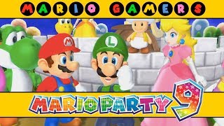 Mario Party 9  Solo Mode 4 HOURS Complete Walkthrough  Luigi Gameplay [upl. by Aehcsrop]