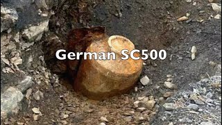 Newtownards WW2 Bomb SC500 [upl. by Imoen]