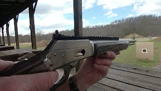 MARLIN 1894C SBL 38 SPL  357 MAG AT THE RANGE [upl. by Assirhc]