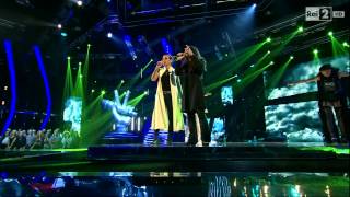 The Voice IT  Serie 2  Live Final  Piero Pelù e Giacomo Voli cantano quotStairway to heavenquot [upl. by Haodnanehs]