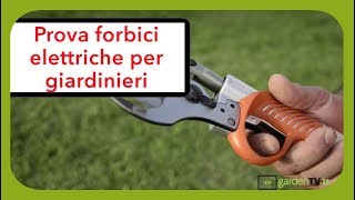 Prova forbici elettriche per giardinieri Stihl [upl. by Jankell]