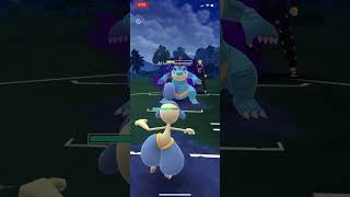 Ouch Swampert eats a grass type ability in Pokémon GO Battle League pokemongo pokemon [upl. by Alexandros435]