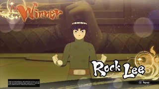 NARUTO SHIPPUDEN Ultimate Ninja STORM 4  Memory Fragment Rock Lee vs Gaara [upl. by Haras815]