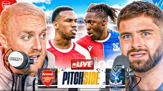 ARSENAL 50 CRYSTAL PALACE  Pitch Side LIVE [upl. by Nellda]