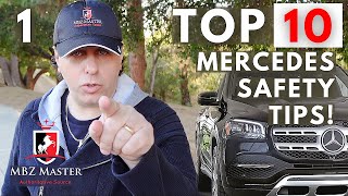 🛑 TOP 10 Mercedes Safety Tips you need to know  PART 1  Unusual Piece  Tips and Tricks [upl. by Afesoj]