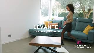 Table extensible LEVANTE  La Maison Convertible [upl. by Nannette307]