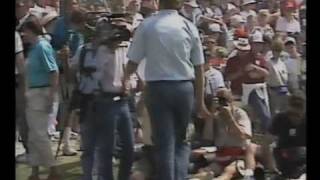 1991 Ryder Cup Singles  Monty v Calc [upl. by Nnahsal]