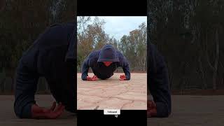 push up challenge challenge workout training pushups reels motivation calisthenics [upl. by Fasa]