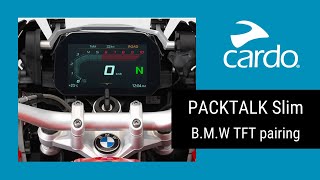 PACKTALK Slim Pairing BMWs TFT Tutorial [upl. by Kraft841]