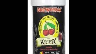 Homebrew Review  Brewferm Kriek Cherry Beer [upl. by Milstone]