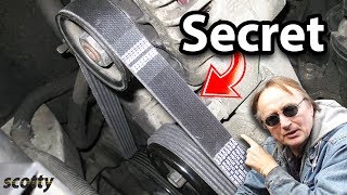 The Secret to Fix a Squeaky Belt in Your Car [upl. by Adirehs]