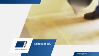 SABA  Floor coating  Bodenbeschichtung  Sabacoat 300 EN  DE [upl. by Annaeiluj]