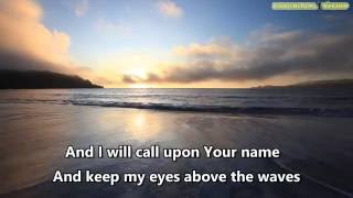 Oceans Instrumental  Hillsong United with lyrics [upl. by Eachern915]