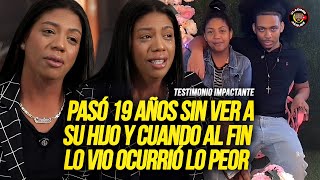 LA DEPORTARON DE ESTADOS UNIDOS Y PASO 19 AÑOS SIN VER A SU HIJO CUANDO AL FIN LO VIO PASÓ LO PEOR [upl. by Gerek]