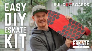 Easy DIY Electric Skateboard Kit  Full Tutorial [upl. by Wills]