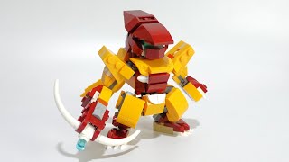 LEGO Set 31112 SD Mech Ninja Alternative Build [upl. by Adiaj267]