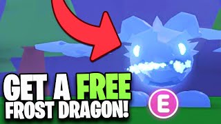 How To Get A FREE Frost Dragon In Roblox Adopt Me WORKS EVERY TIME [upl. by Ventre362]