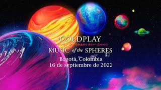 Coldplay en Bogotá  Concierto completo 16 de septiembre de 2022 [upl. by Raasch162]