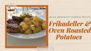 Frikadeller Danish Meatballs  Quick Weeknight Dinners Recipe [upl. by Aliemaj965]