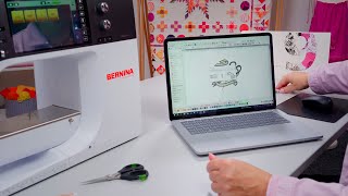 Changes in transfering files in BERNINA Embroidery Software 91 – device selection [upl. by Rahmann664]