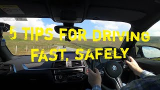 5 Tips For Driving Fast Safely [upl. by Sikes939]